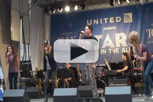BWW TV: ROCK OF AGES Cast Rocks Out at STARS IN THE ALLEY