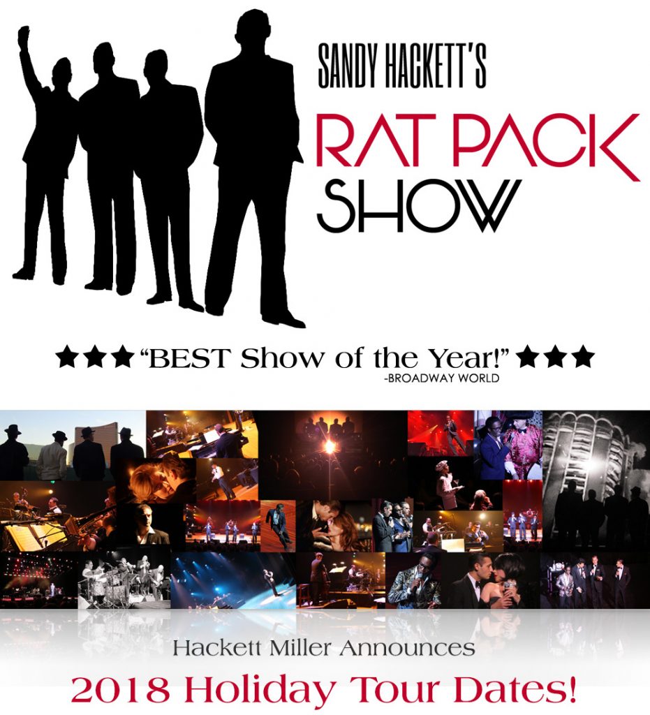 Hackett Miller Announces 2018 Holiday Tour Dates for Sandy’s Rat Pack